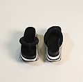 Shoes, Yohji Yamamoto (Japanese, born Tokyo, 1943), plastic (foam), Japanese